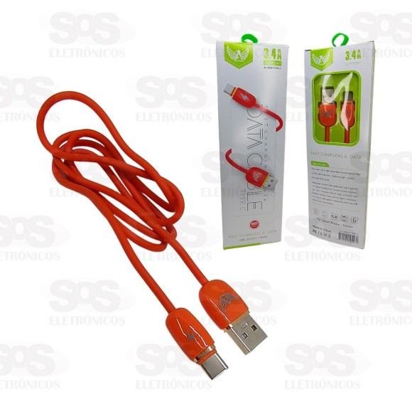 Cabo Type C 1 Metro 3.4A Altomex AL-2050-TYPE-C