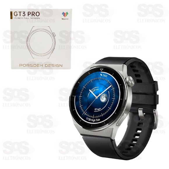 Relógio SmartWatch Redondo 46MM GT3 Pro
