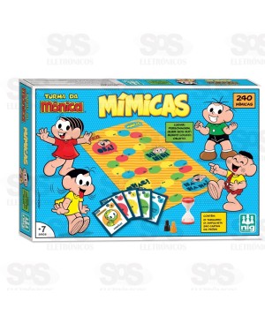 Jogo Mímicas Turma da Mônica Nig 762