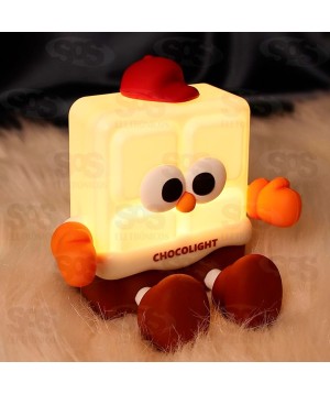 Luminária Touch LED Infantil 5W Chocolate Recarregável Inova LAN-12544