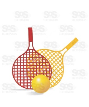 Conjunto de Raquetes Com Bolinha Amar é 337S