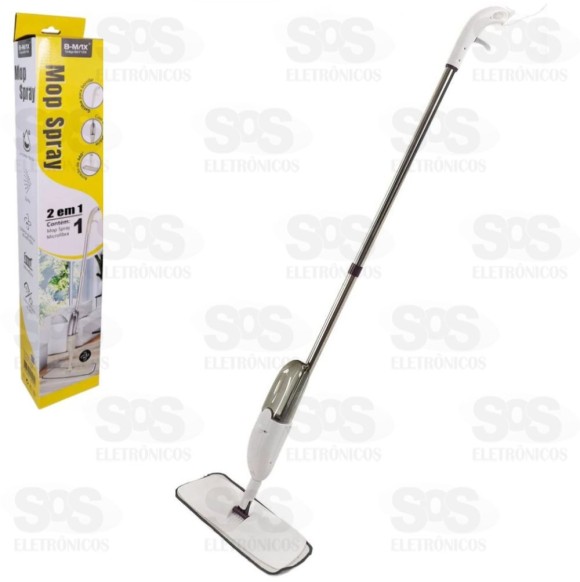 Limpador Mop Com Spray B-max BM-F1005