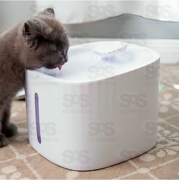 Bebedouro Automático Para Pets Fonte De Água 3 Litros EZ-1002