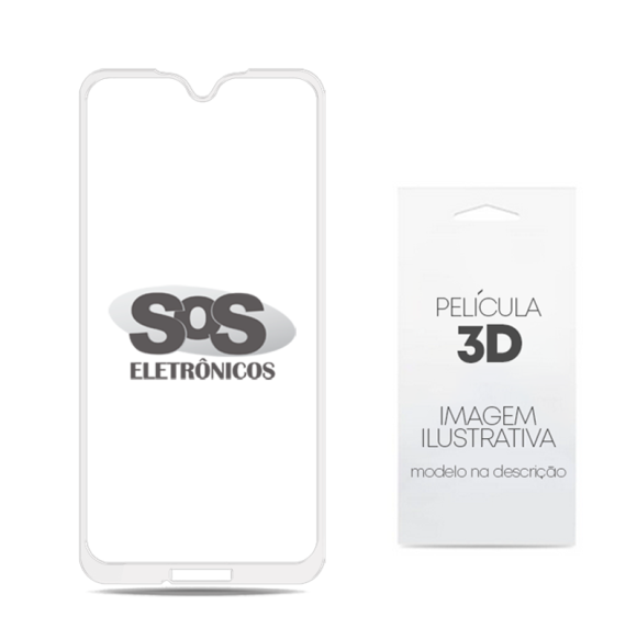 Película 3D Branca Samsung J7 Pro