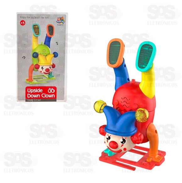 Palhaço Maluco Com Luzes e Sons Toy King TK-AB7117