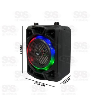 Caixa De Som 10W Com Suporte De Celular Altomex AL-3183