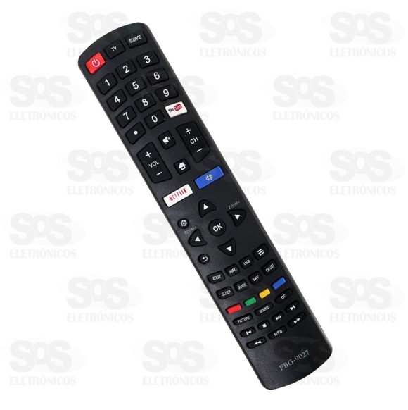 Controle Remoto Philco Smart Netflix/Youtube FBG-9027