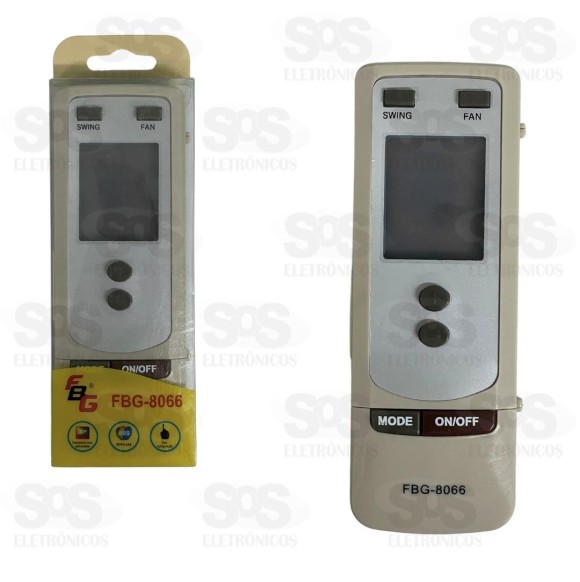 Controle Remoto Para Ar Condicionado Split Gree FBG-8066
