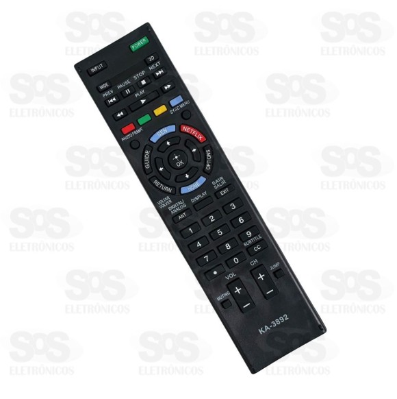 Controle Remoto Sony Netflix Kapbom KA-3892