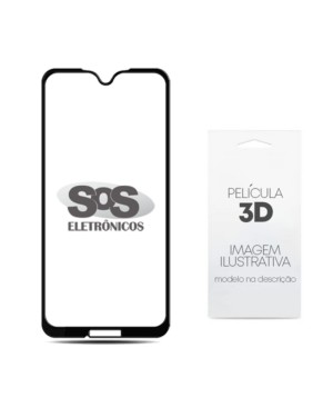 Película 3D Preta Samsung A7 2018