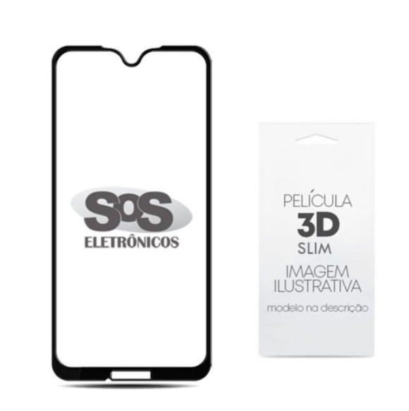 Película 3D Preta Xiaomi Poco X3 Slim