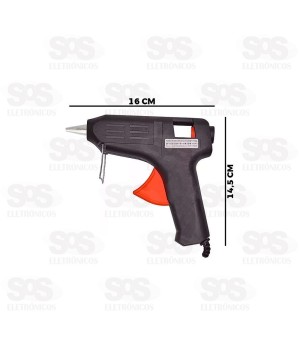 Aplicador Térmico Para Cola Bastão 40W Bivolt Luatek LWJ-1802