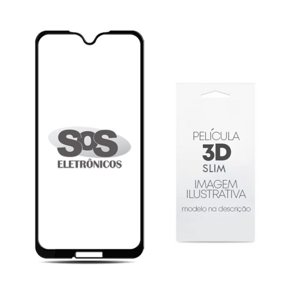 Película 3D Preta Samsung J5 Prime Slim