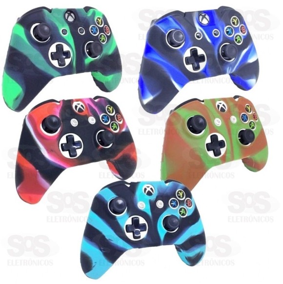 Capa De Silicone Para Xbox One Cores E Estampas Sortidas